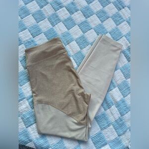 Outdoor Voices Tan Leggings for Active Comfort